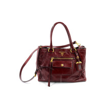 Prada Shopping Pelle Bordeaux