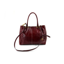 Prada Shopping Pelle Bordeaux