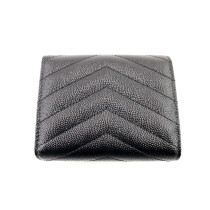 Saint Laurent Portafoglio Cassandre Pelle Nera