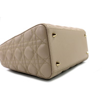 Dior Lady D Medium Pelle Beige