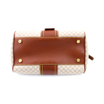 Celine Shopping Tela Triomphe Beige