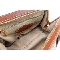 Celine Shopping Tela Triomphe Beige