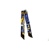 Hermes Twilly Seta Blu e Oro
