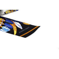 Hermes Twilly Seta Blu e Oro