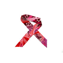 Hermes Twilly Seta Rossa e Rosa