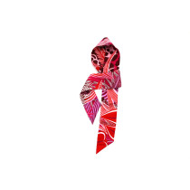 Hermes Twilly Seta Rossa e Rosa