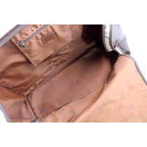 Burberry Borsone da Viaggio Check Beige
