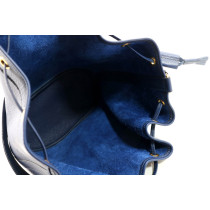Hermes Secchiello Pelle Blue