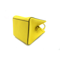 Fendi Origami Mini Bag Pelle Gialla