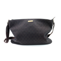 Gucci Tracolla Tessuto Marrone