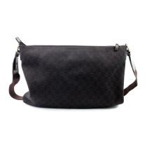 Gucci Tracolla Tessuto Marrone