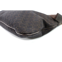 Gucci Tracolla Tessuto Marrone