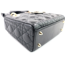 Dior Lady Dior Mini Pelle Nera