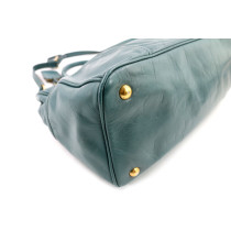 Prada Shopping Pelle Blu