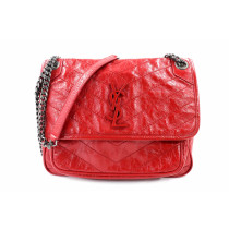Saint Laurent Niki Pelle Rossa