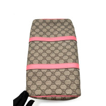 Gucci Boston Bag GG Supreme Beige