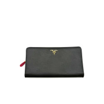 Prada Portafoglio Pelle Saffiano Nera