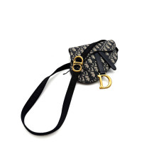 Dior Marsupio Saddle Tela Oblique Blu