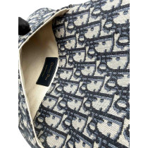 Dior Marsupio Saddle Tela Oblique Blu