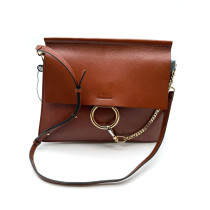 Chloe Faye Media Pelle Marrone