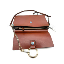 Chloe Faye Media Pelle Marrone
