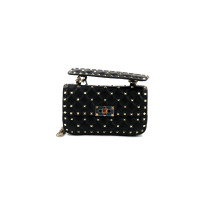 Valentino Spike Small Pelle Nera