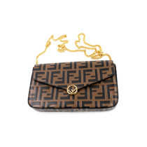 Fendi Woc Pelle Marrone