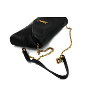 Saint Laurent Cassandre Mini Pelle Nera