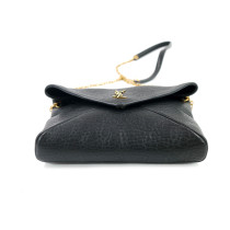 Saint Laurent Cassandre Mini Pelle Nera