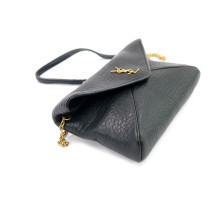 Saint Laurent Cassandre Mini Pelle Nera