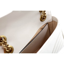Gucci Marmont S Pelle Panna