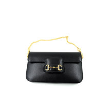 Gucci Horsebit Pelle Nera