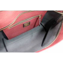 Fendi Roll Bag Tela Rosa e Marrone
