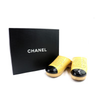 Chanel Ciabatte Mules Vernis Beige