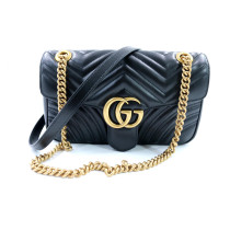 copy of Gucci Borsa a Spalla GG Marmont Misura Media Pelle Nera
