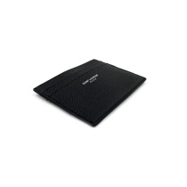 Saint Laurent Portacarte Pelle Nera