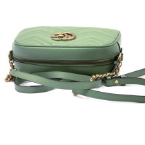 Gucci Camera Bag Grünes Leder