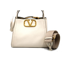 Valentino VLogo Pelle Avorio