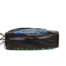 Balenciaga City Small Graffiti Pelle Multicolor