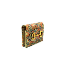 Gucci Portafoglio Horsebit Pelle Multicolor
