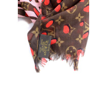 Louis Vuitton Foulard Monogram Jungle Cotone Marrone