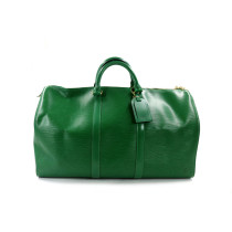 Louis Vuitton Keepall Pelle Verde