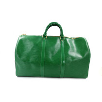 Louis Vuitton Keepall Pelle Verde
