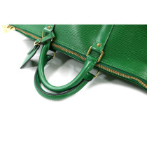 Louis Vuitton Keepall Pelle Verde