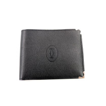 Cartier Portafoglio Pelle Nera