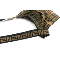 Fendi Tracolla Maxi Zucca Marrone