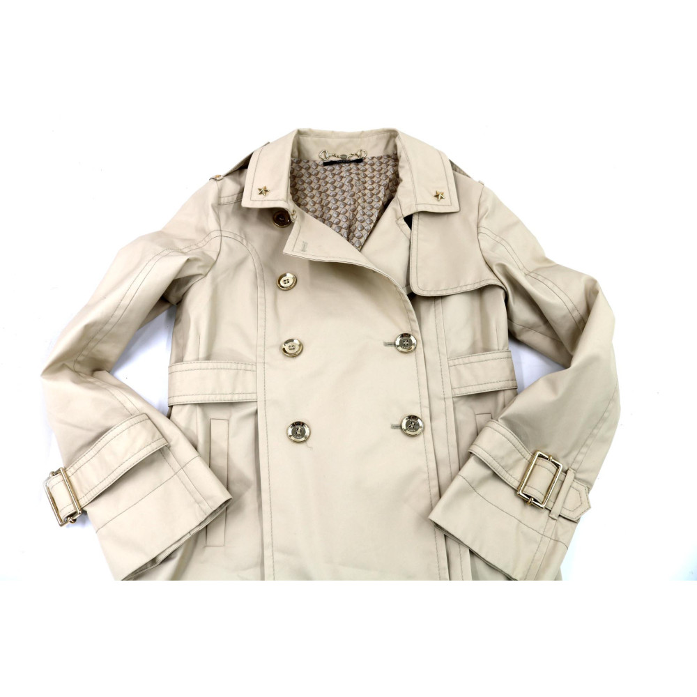 Gucci Trench Cotone Beige