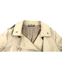Gucci Trench Cotone Beige