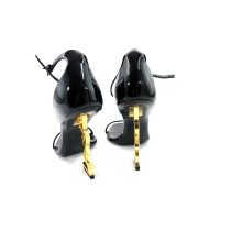 Saint Laurent Sandali Opyum Vernis Nera