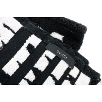 Gucci Telo Mare Cotone Bianco e Nero